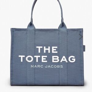 Marc Jacobs Slate Blue Tote Bag
